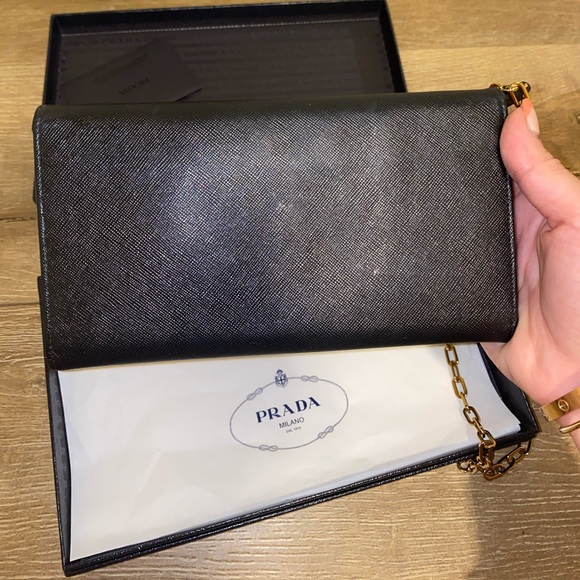 Prada Saffiano Leather Wallet - Picture 2 of 5